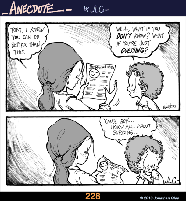 Anecdote  Guessing Game