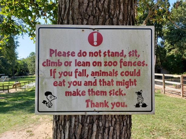Animals could eat you