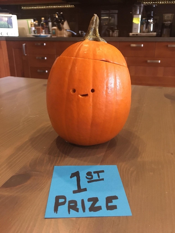 Animation company w top animators this pumpkin won their carving competition