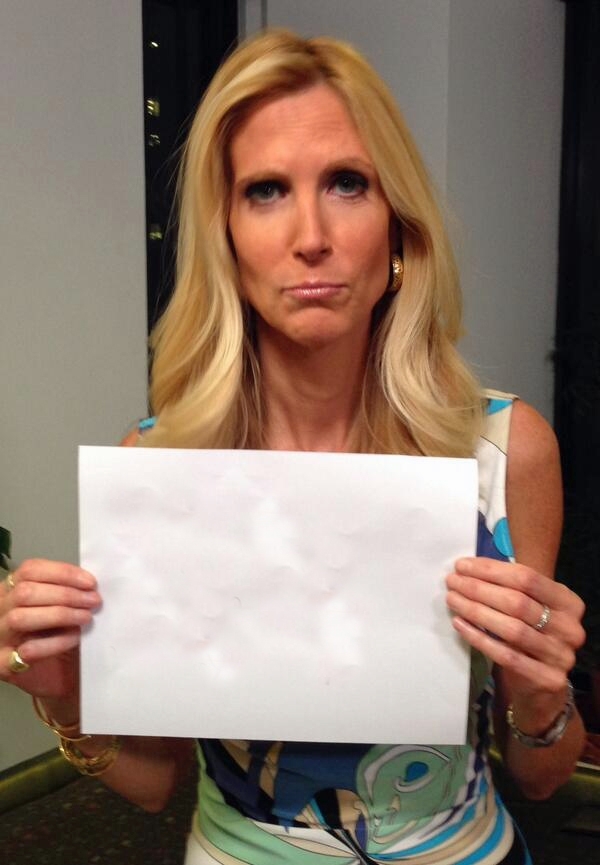 Anne Coulter just gave the internet a gift Lets show her how memes work