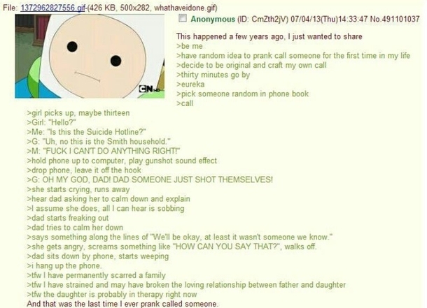 Anon Plays A Prank