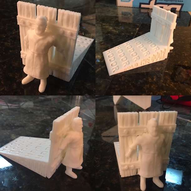Another doorstop I printed for a buddy