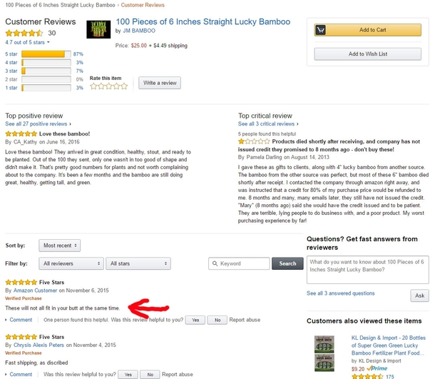 Another fabulous Amazon review