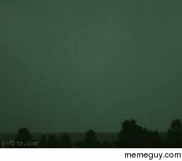Another lightning at  fps
