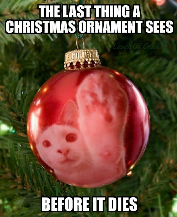 Another ornament dies