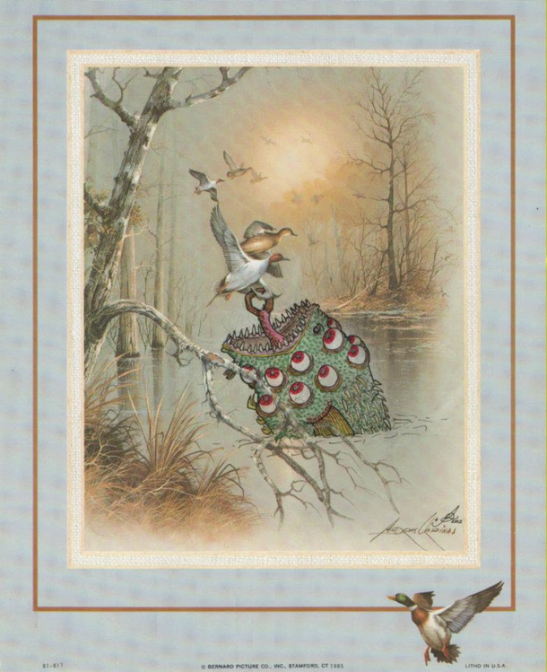 Another Thrift store painting I diddled all over