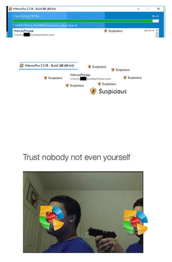 Antiviruses be like