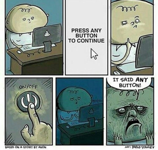 Any button
