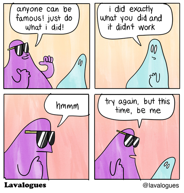 anyone can be famous