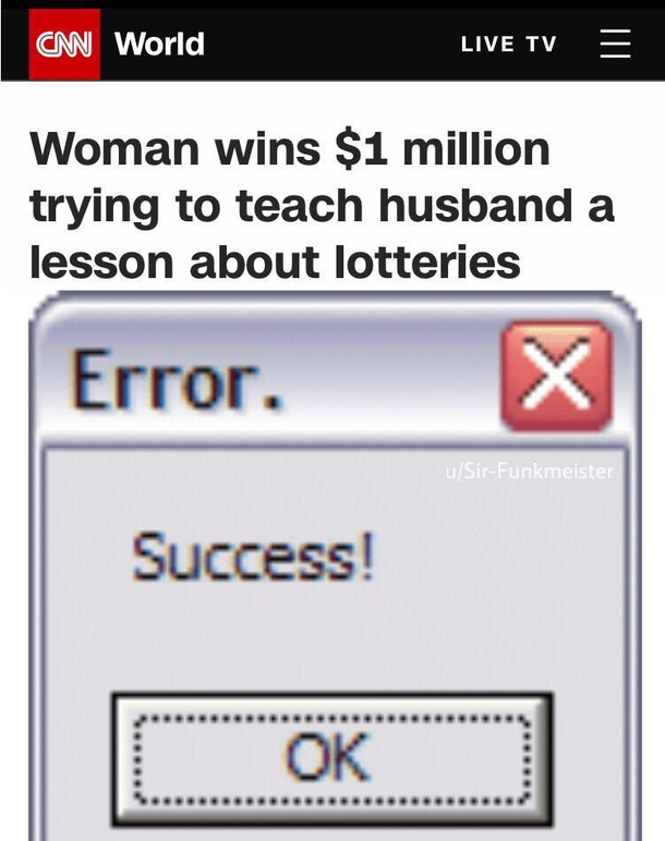 Anyone can win