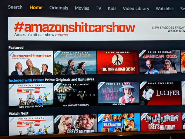 Anyone else read this as amazon sht car show