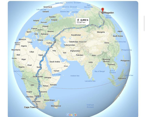 Anyone fancy a small walk
