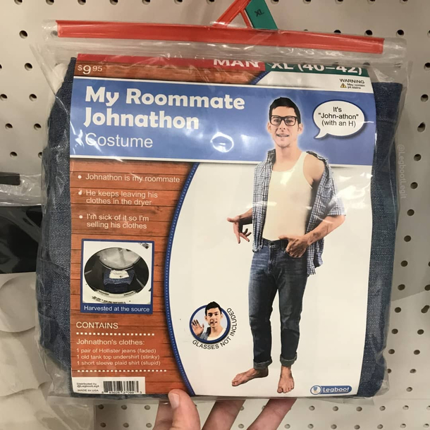 Anyone need a last-minute costume