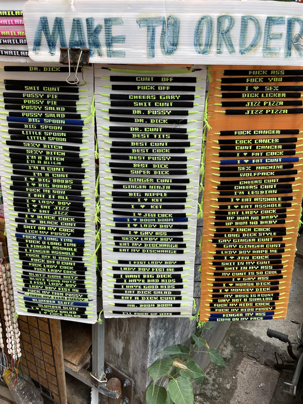 Ao Nang Beach Krabi Thailand So many choices