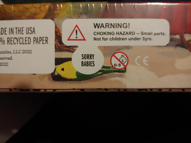 Apologies to the Infants