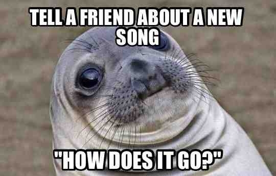 Apparently I become a professional singer whenever I find a new song
