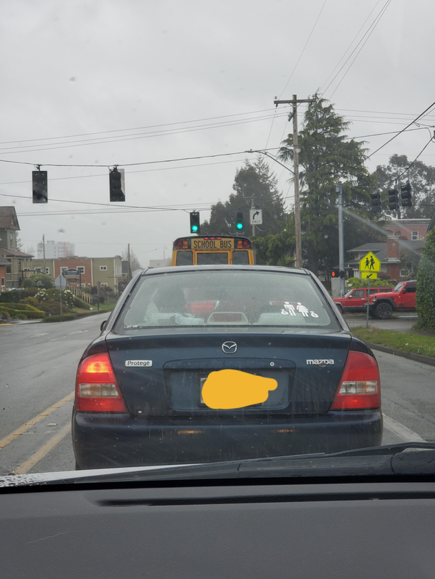 Apparently instead of children they have bags of cash Sure Mr Mazda sure