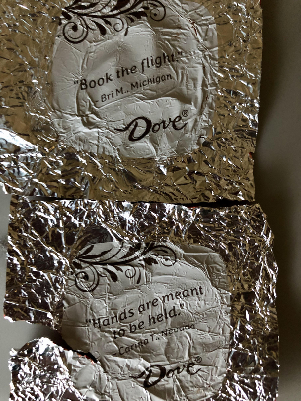 Apparently my chocolate hasnt seen the news