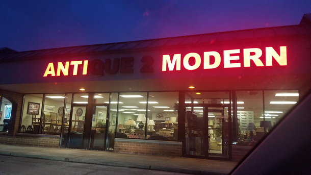 Apparently the antiques are winning