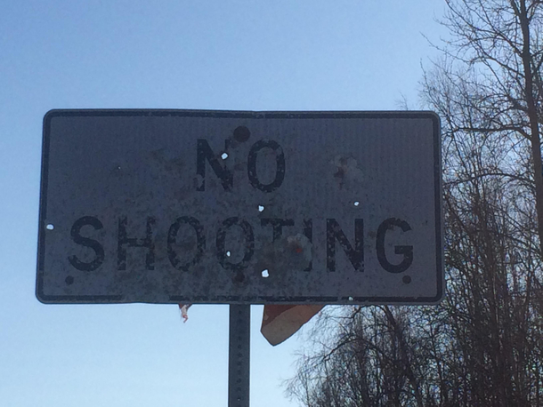 Apparently the locals cant read