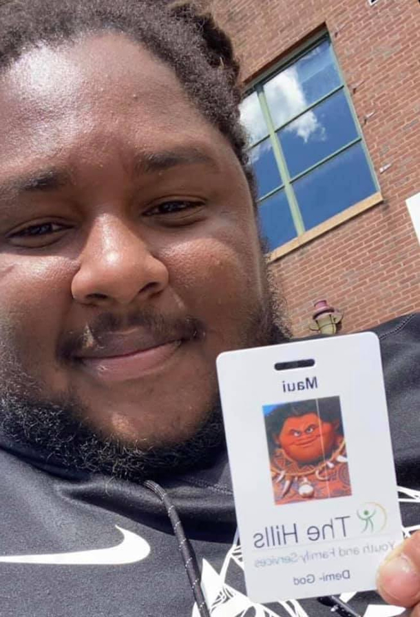 Apparently this is who my job thought I looked like so they decided to put it on my new work badge