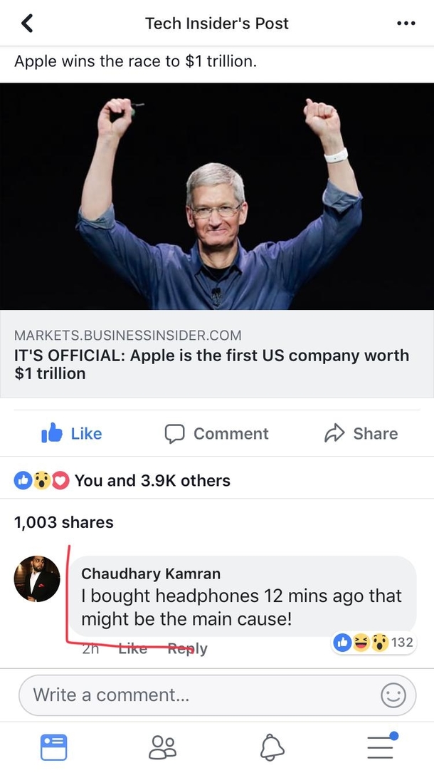 Apple is the first US company worth  trillion The reason is here