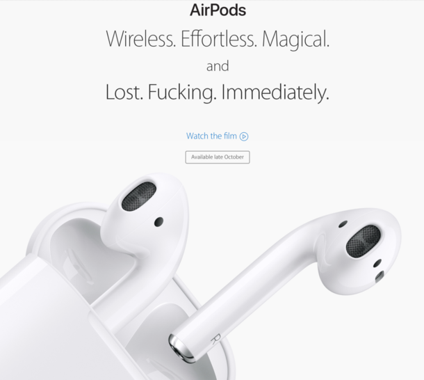 Apples new Air Pods Wireless Effortless Magical and