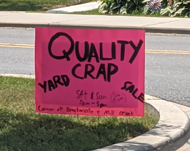 Appriciate the honesty