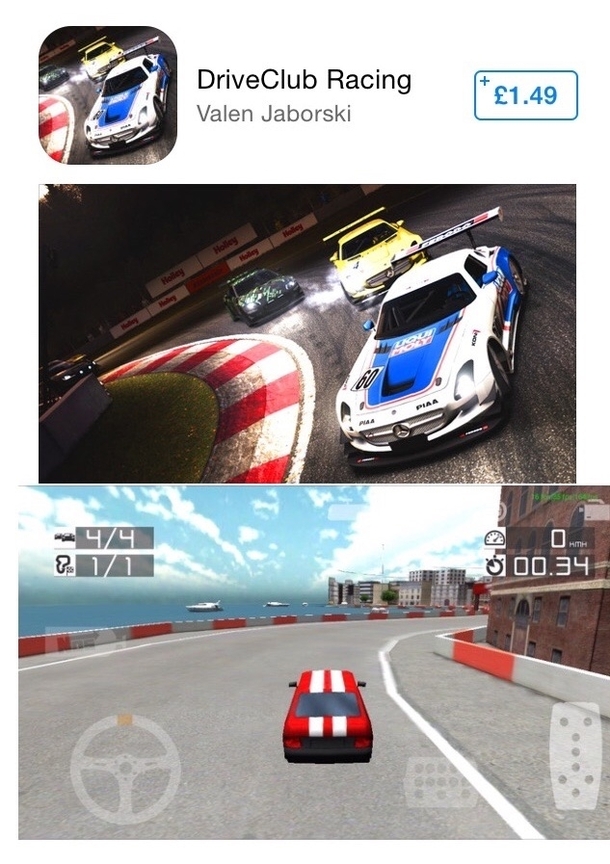 Apps Cover Art vs Actual Game 