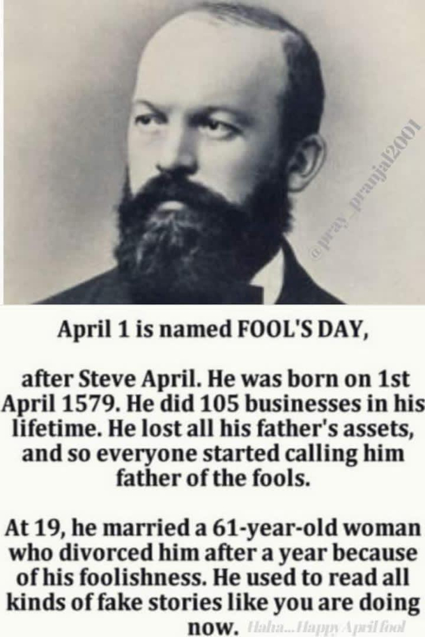 April Fools