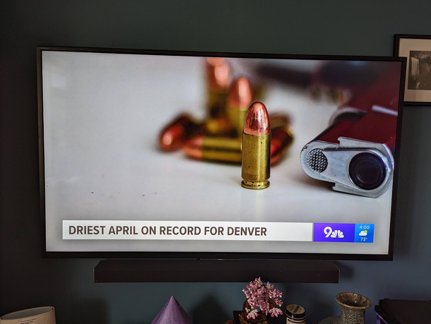 April is not messing around