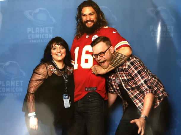 Aquaman put me in a headlock