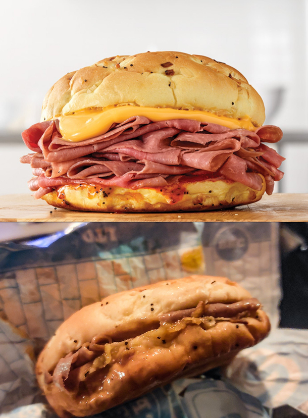 Arbys certainly dont got the meats