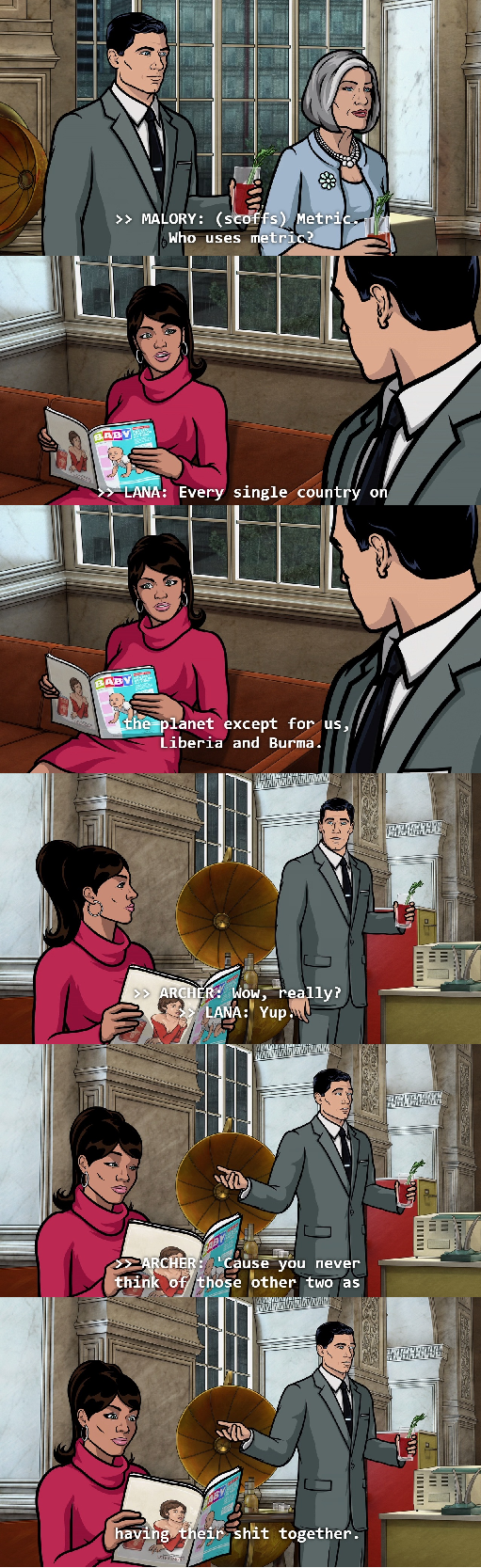 Archer On The Metric System