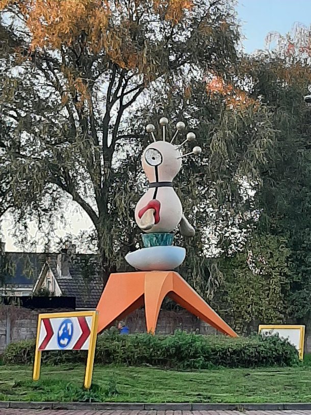 Are we still showing the weird statues in your area
