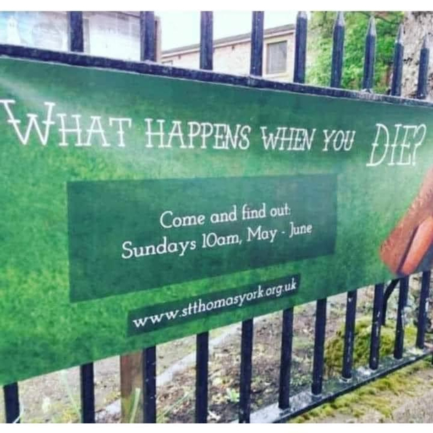 Are you dying to know