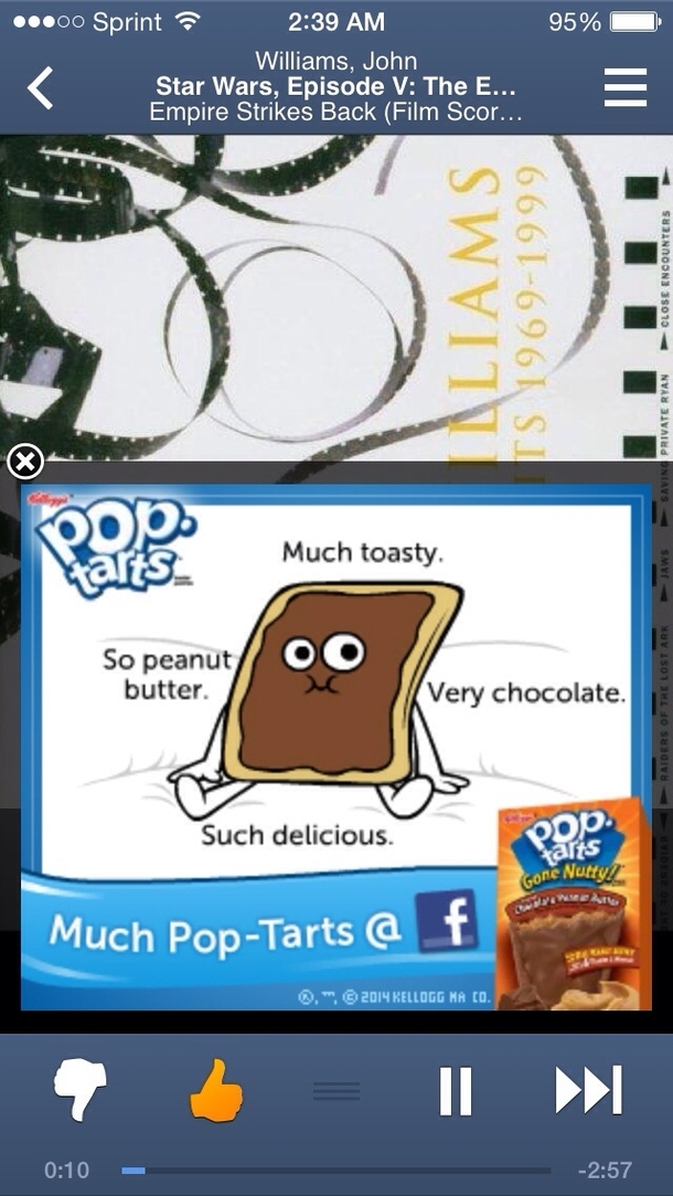 Are you fucking serious Pop-Tarts
