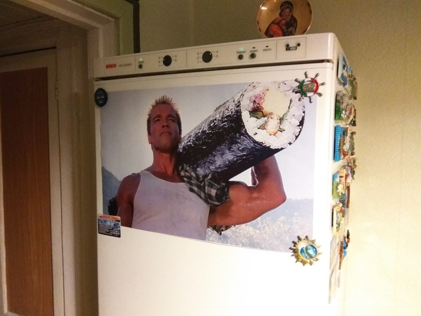 aRolled Schwarzenegger