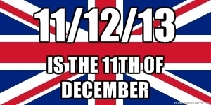As a Brit