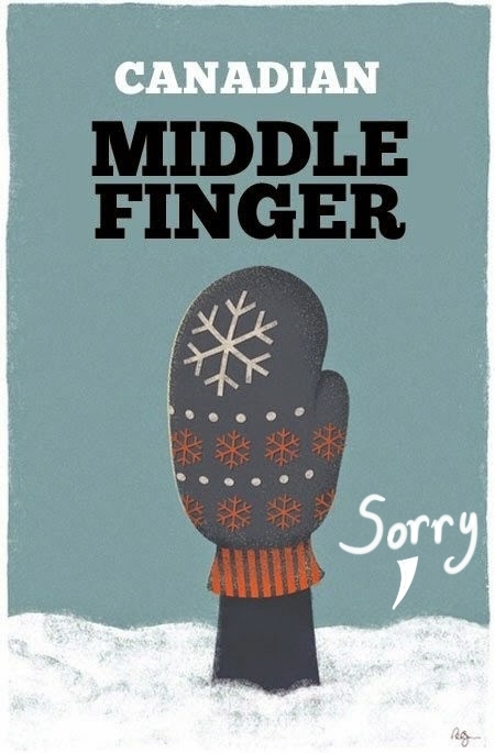 As a Canadian my response to all the Canadian jokes yesterday