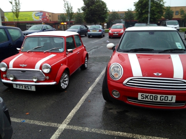 As a classic mini owner I enjoy doing this to people