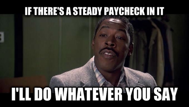 As a college graduate interviewing for a job