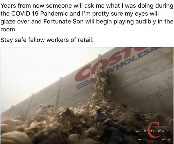 As a Costco employee this week has been something else