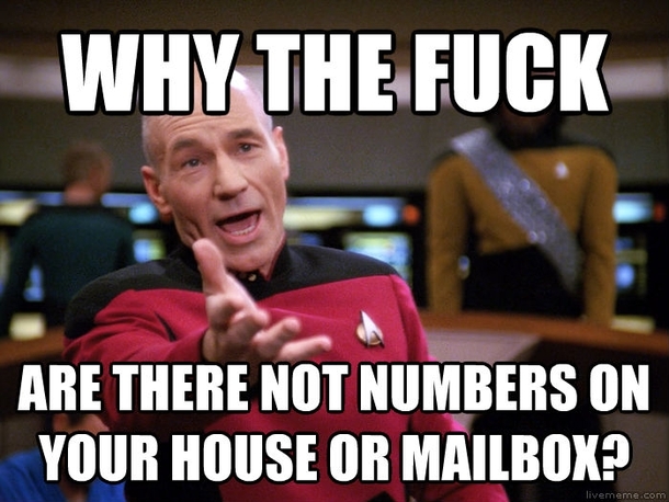 As a delivery driver who just started his second day