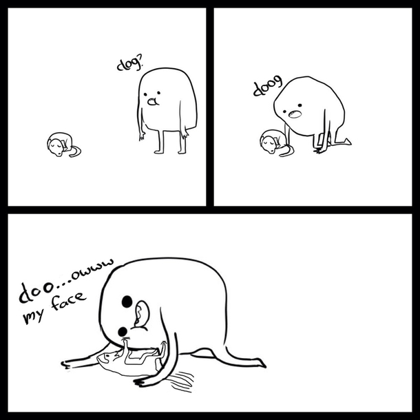 As a dog owner it just doesnt work out quite the same way