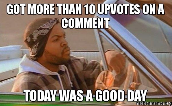 As a fairly new Redditor this is a very big deal