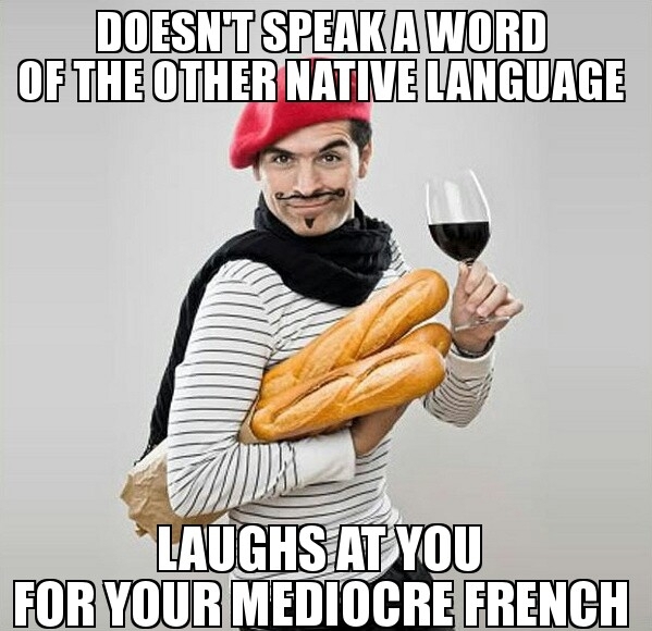 As a Flemish Belgian I share a country with these guys I get this often enough