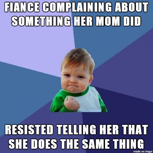 As a future married man I feel I passed test  of 