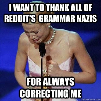 As a German who finally got good grades in English