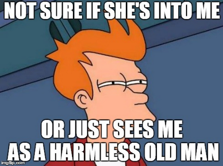 As a guy in his s hanging out with girls in their s